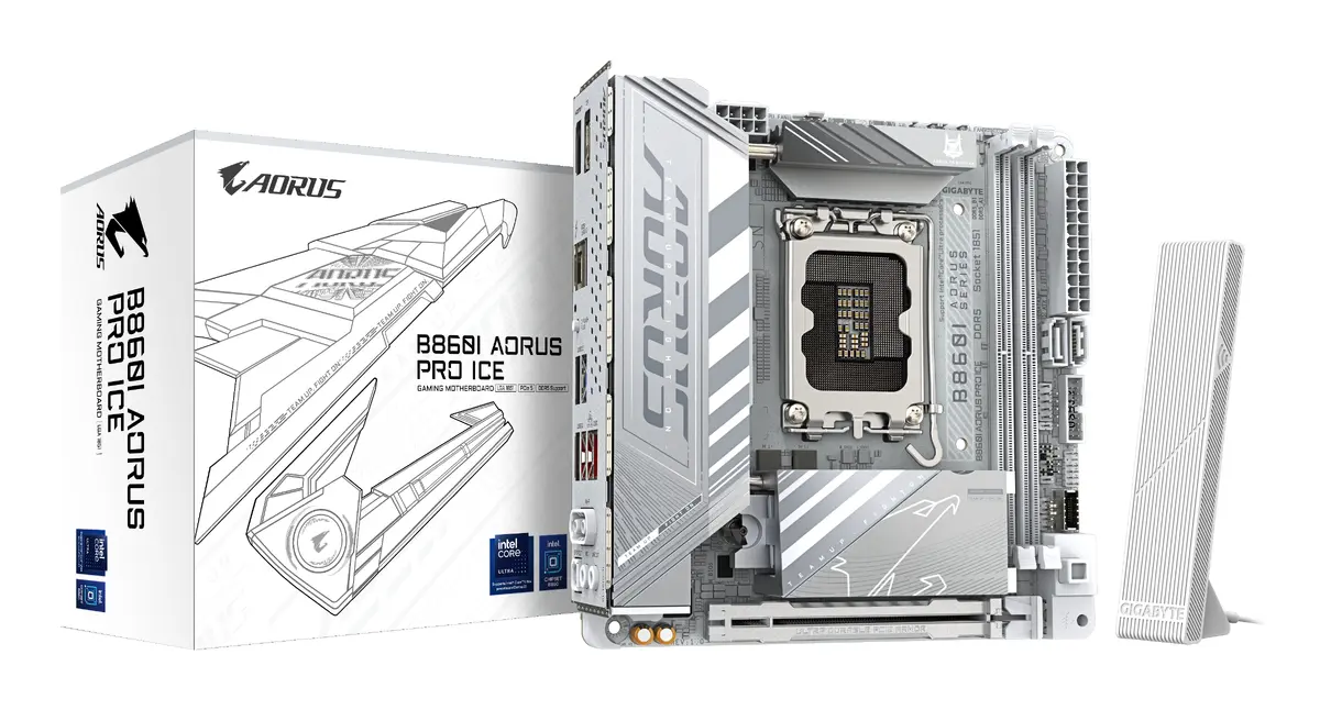 GIGABYTE B860I AORUS PRO ICE Mātesplate