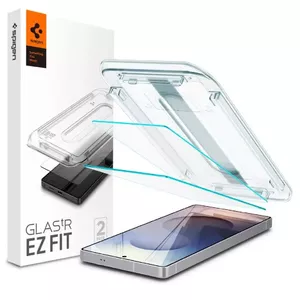 Spigen Glas.tR EZ Fit Ekrāna aizsargs 2 iepakojumā Samsung Galaxy S25 Ultra Skrāpējumiem izturīgs Temperēts stikls
