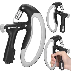 Rokas gripperis Springos FA0151 ar regulējamu pretestību 10–100 kg