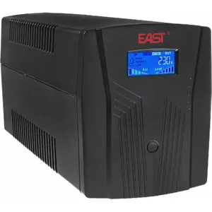 Nepārtraukta barošanas ierīce EAST UPS1500-T-LI/LCD — EAST AT-UPS1500-LCD, UPS ar LCD