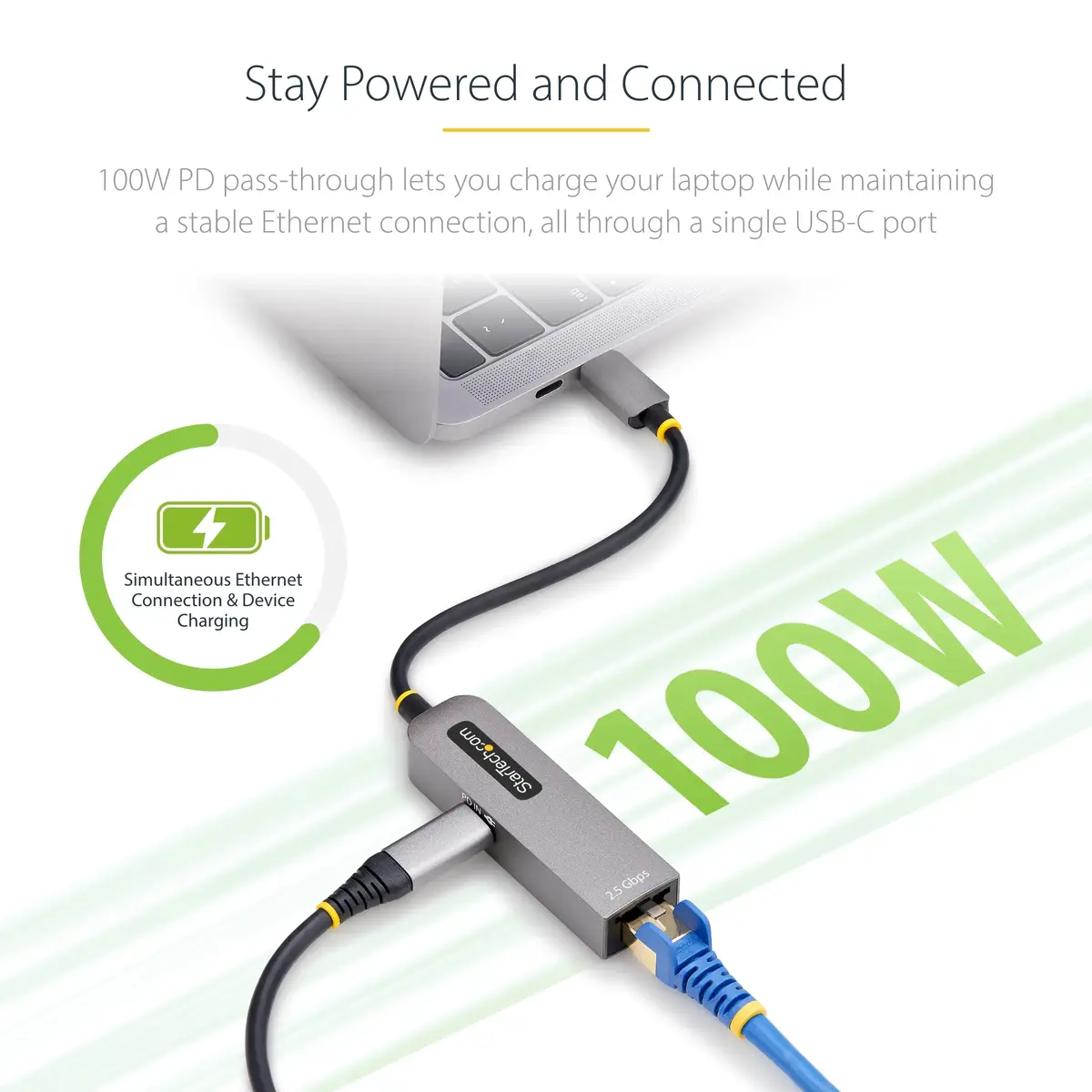 StarTech.com 2.5GbE USB-C to Ethernet Adapter 2GPD3-USB-C-ETHERNET Photo 7