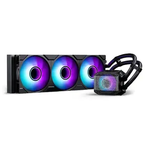 All-in-one liquid cooler Phanteks Glacier One 360M25G2 12 cm Black