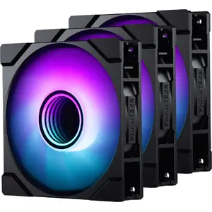 Case fan PHANTEKS PH-F140M25_G2_DBK01_3P — 140mm PWM D‑RGB, Black