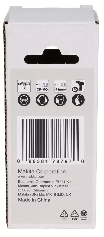 Ударный головка Makita E-19803 Photo 4