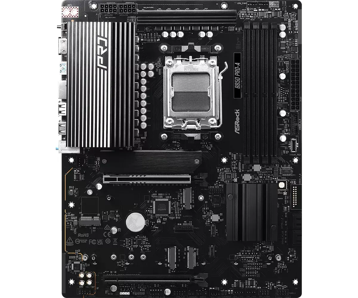 ASRock B850 Pro-A ATX материнская плата Socket AM5 Photo 2