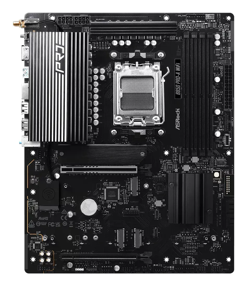 Pamatplate Asrock B850 Pro-A WiFi, 90-MXBQN-A0UAYZ Photo 2