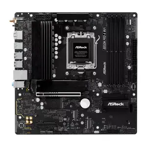 Mātesplate ASRock B850M Pro-A WiFi micro ATX — AMD B850, Socket AM5, DDR5, 4 DIMM, 256 GB, Wi‑Fi, 2.5Gb LAN