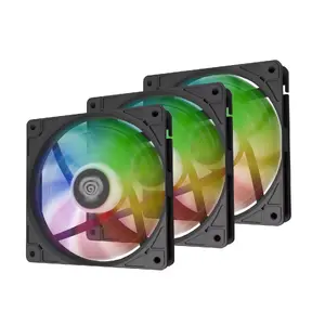 Fan GENESIS Oxal 120 ARGB 12 cm Black