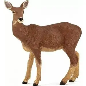 Figurine Papo Doe by Papo — PVC wild animal figure, brown, recommended age 3+