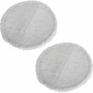 Replacement round pads and small fabric cover for Adler steam mop AD 7052 (AD 7052.1)