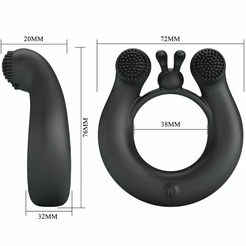 Vibrating Ring Pretty Love Dahlia Photo 6