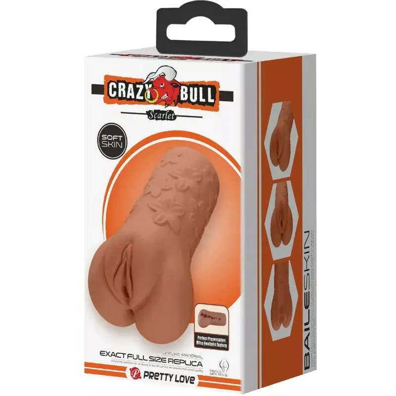Мастурбатор Crazy Bull Scarlet | Двусторонний дизайн Photo 6