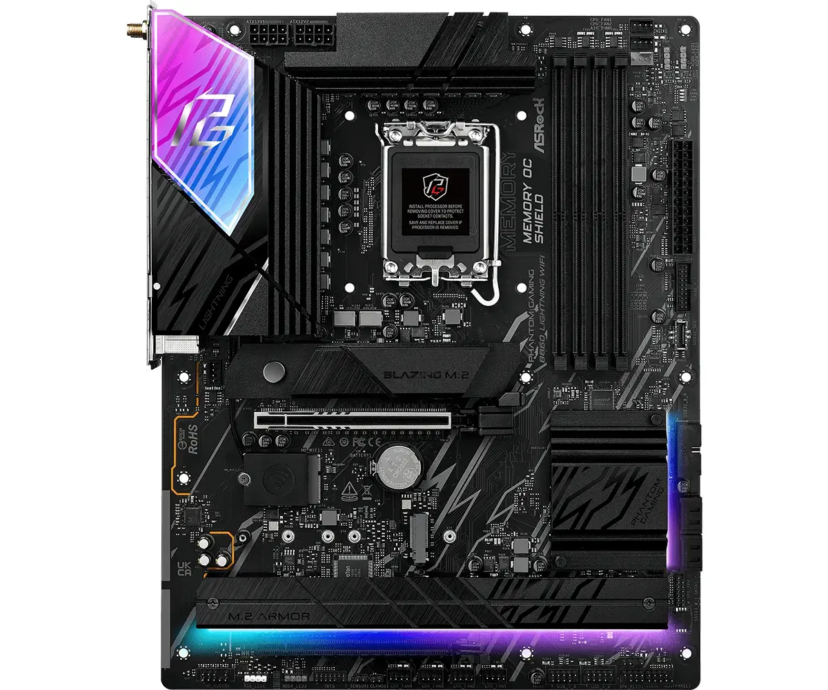 Mātesplate ASRock B860 Lightning WiFi Photo 2