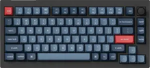 Mechanical keyboard Keychron V1 MAX 75% Black with Red switches (V1M-D1)