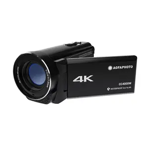 Ручная видеокамера AgfaPhoto CC4000W 24 МП 4K Ultra HD Черная