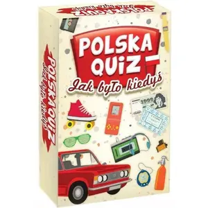 Kangur Polska Quiz book Kangur Quiz. Jak było kiedyś? (240612) — Polish-language quiz book, educational puzzles and history questions