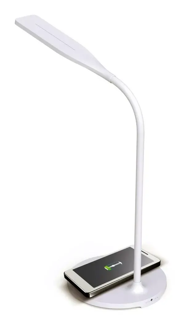 TECHLY 5.5W LED Desk Lamp with 15W Qi Charger Photo 12