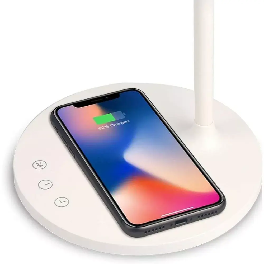 TECHLY 5.5W LED Desk Lamp with 15W Qi Charger Photo 13