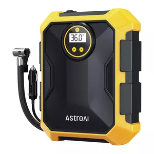AstroAI CZK-3674 12V DC 100PSI gaisa kompresors (dzeltens)