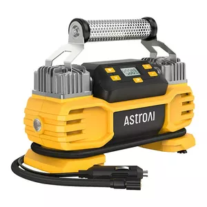 Dua AstroAI AIRUN T2 160 PSI lielas noslodzes riepu kompresors