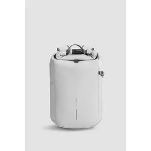 XDDESIGN mugursoma P706.2813 — ūdensizturīga pilsētas mugursoma portatīvajam datoram, krēmīgi balta