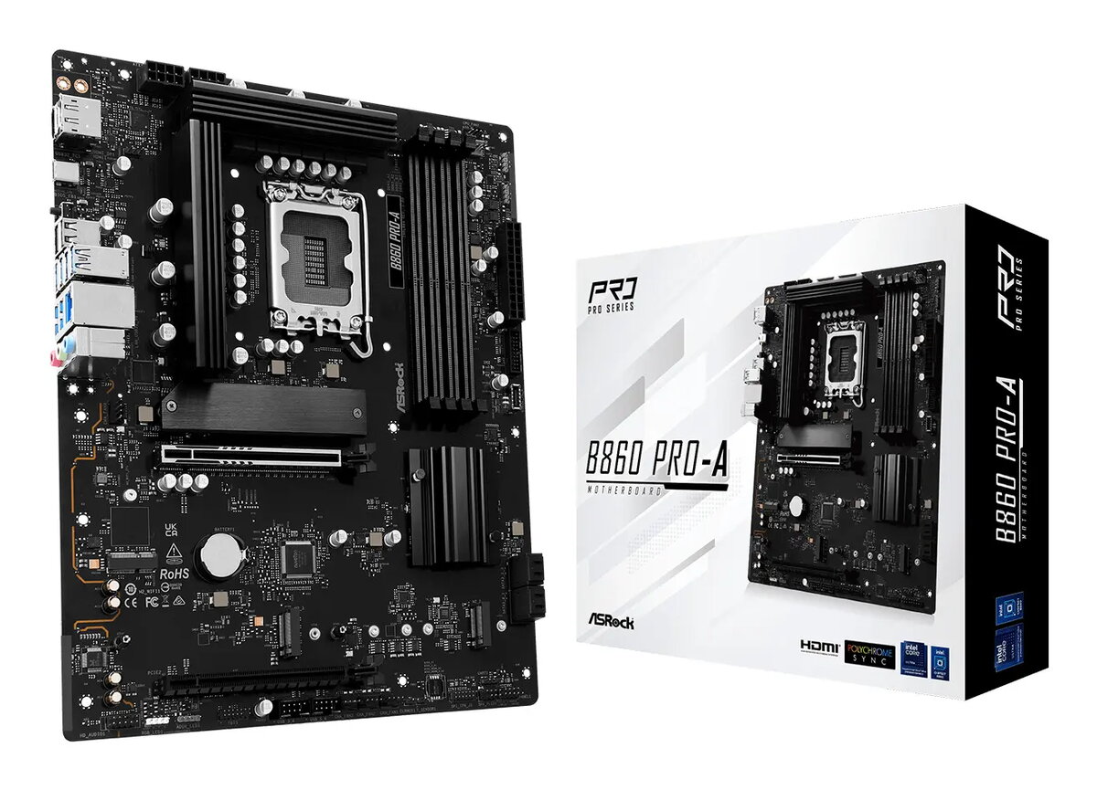 ASROCK B860 Pro-A ATX Mātesplate Intel