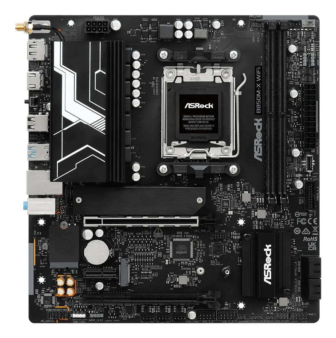 Материнская плата Asrock B850M-X WiFi Photo 2