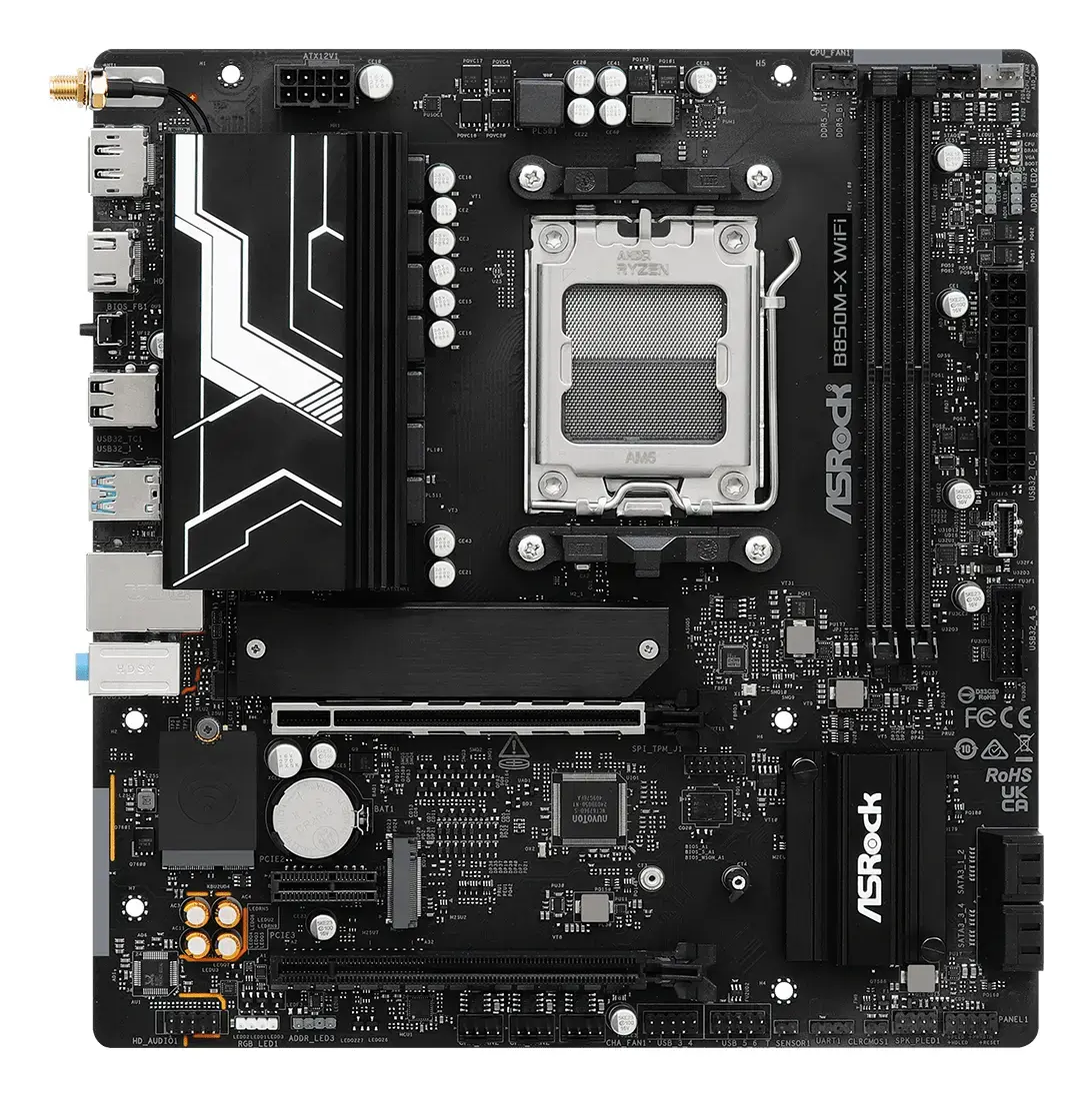 Материнская плата Asrock B850M-X WiFi Photo 3