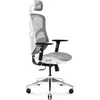 Diablo Chairs V-Basic White-Grey ergonomisks krēsls Photo 3