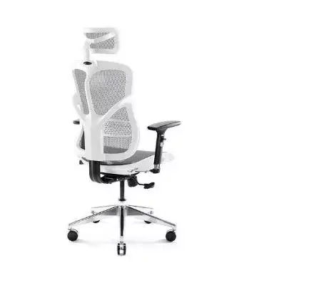 Diablo Chairs V-Basic White-Grey ergonomisks krēsls Photo 7