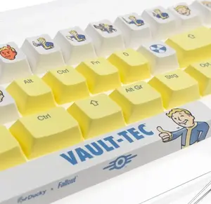 Keycap set Ducky x Fallout 132-piece ISO DE layout