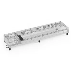 Coldplate Alphacool 13891 Acrylic Transparent 125x480x42mm RGB 5V