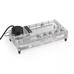 Coldplate Alphacool 14574 Acrylic Transparent 145mm x 280mm x 42mm RGB 5V