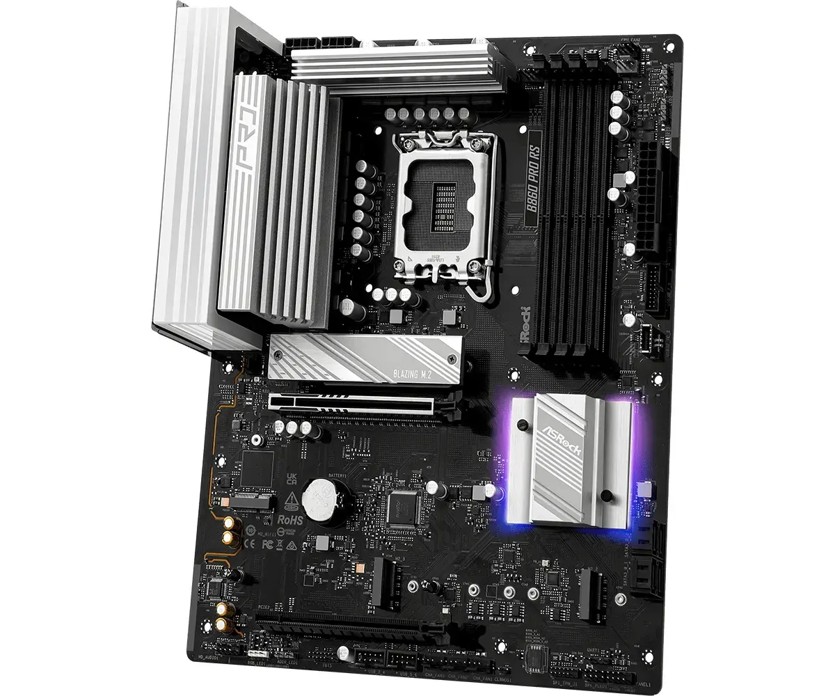 ASRock B860 Pro RS motherboard — Intel B860, LGA1851 Photo 5