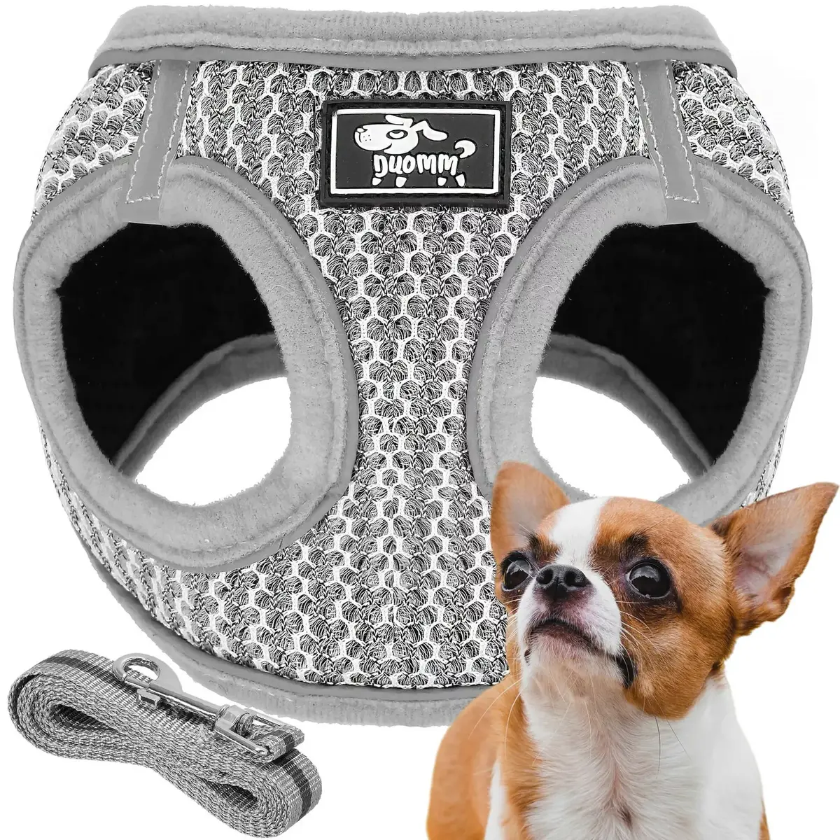 Springos PA0237 pressure-free dog harness set M 9–13 kg Photo 5