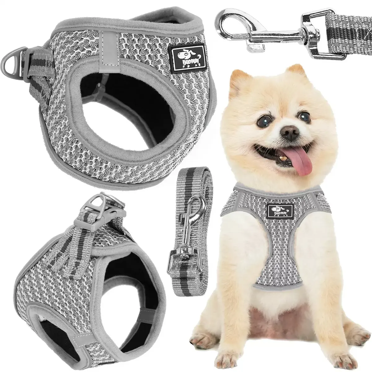 Dog and cat harness Springos PA0238 L Photo 3