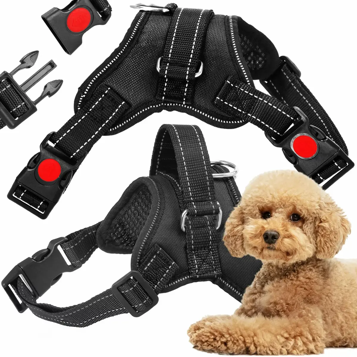 Dog harness Springos PA0305 adjustable L Photo 4