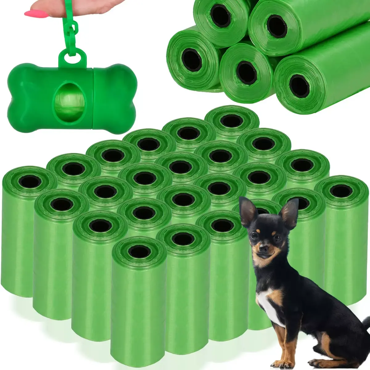 Dog waste bags Springos PA0255 — 432 pcs Photo 4