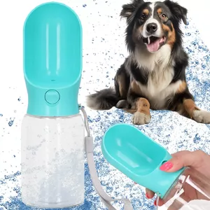 Фляга Springos PA0294 340 мл с поилкой и ремешком