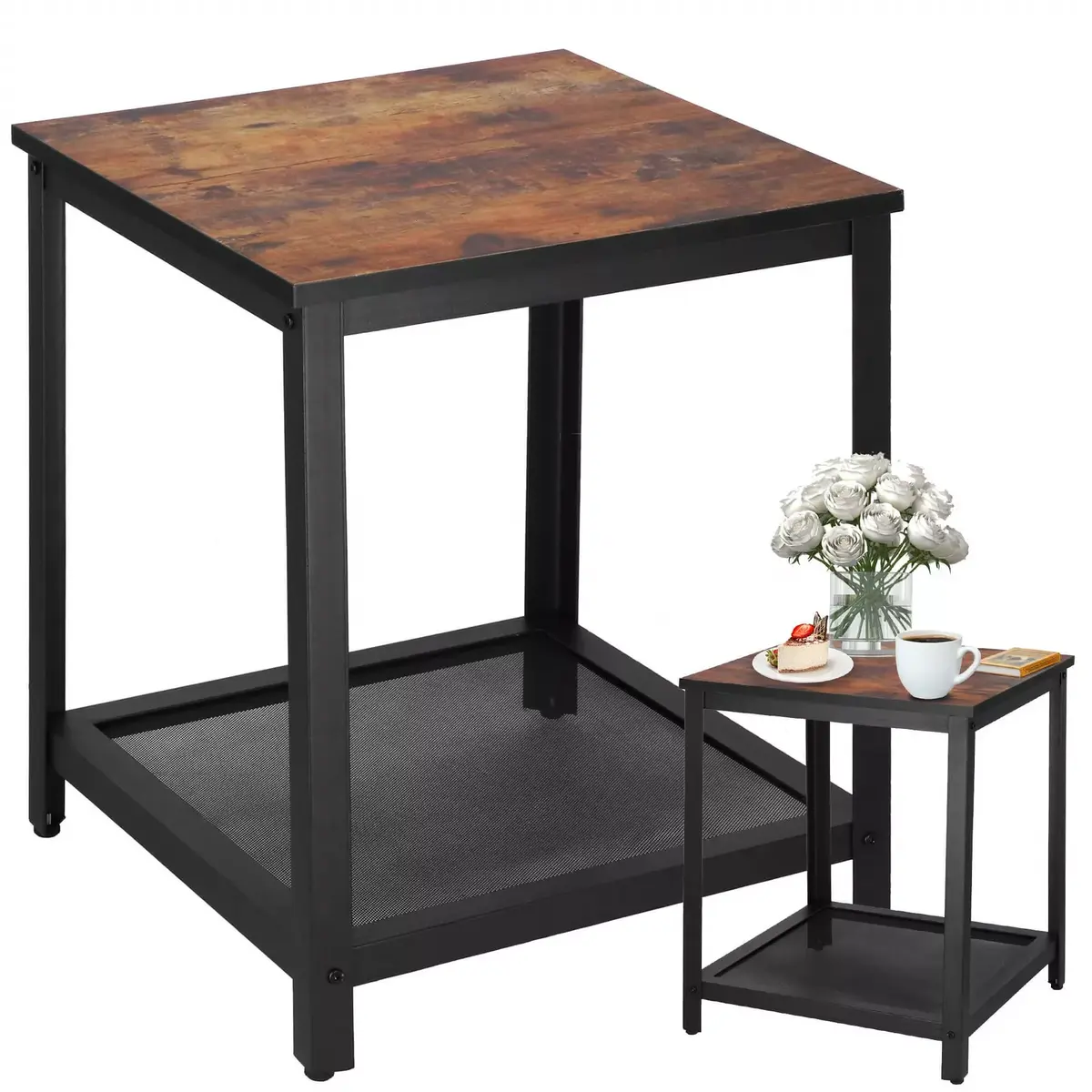 Coffee table Springos HF0026 45x45x55 cm Photo 3