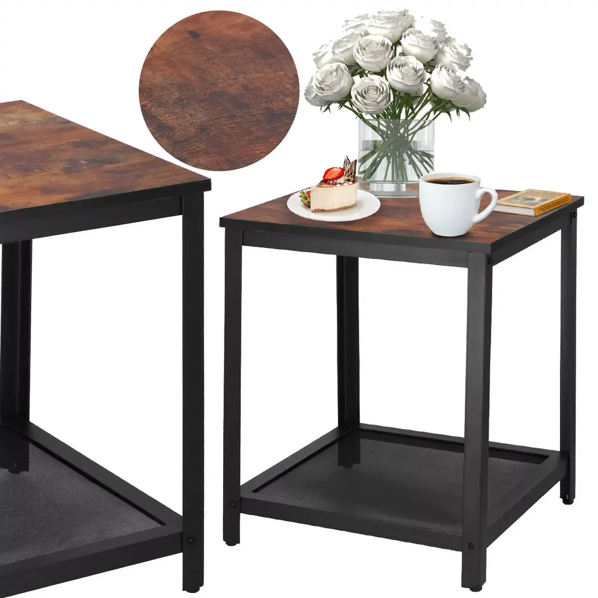 Coffee table Springos HF0026 45x45x55 cm Photo 4
