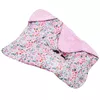 Baby wrap Springos SB0052 reversible blanket with hood Photo 5