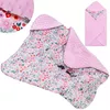 Baby wrap Springos SB0052 reversible blanket with hood Photo 6