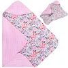 Baby wrap Springos SB0052 reversible blanket with hood Photo 8