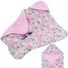 Baby wrap Springos SB0052 reversible blanket with hood Photo 9