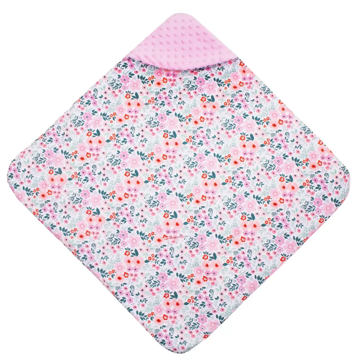 Baby wrap Springos SB0052 reversible blanket with hood Photo 10