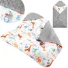 Baby wrap Springos SB0053 reversible blanket 77×77 cm Photo 2