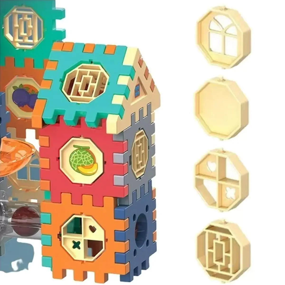 Springos KG0039 construction blocks — 246 pcs marble run Photo 3
