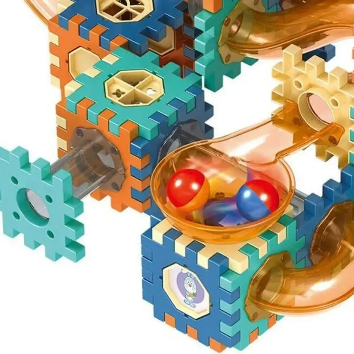 Springos KG0039 construction blocks — 246 pcs marble run Photo 5