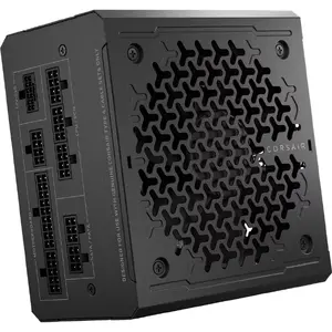 Barošanas bloks CORSAIR RM1000e 1000 W ATX 3.1 80 PLUS Gold pilnībā modulārs, 24-pin, 6×SATA, 2×PATA, 2×6+2 PCIe, 12+4 PCIe, EPS 4+4